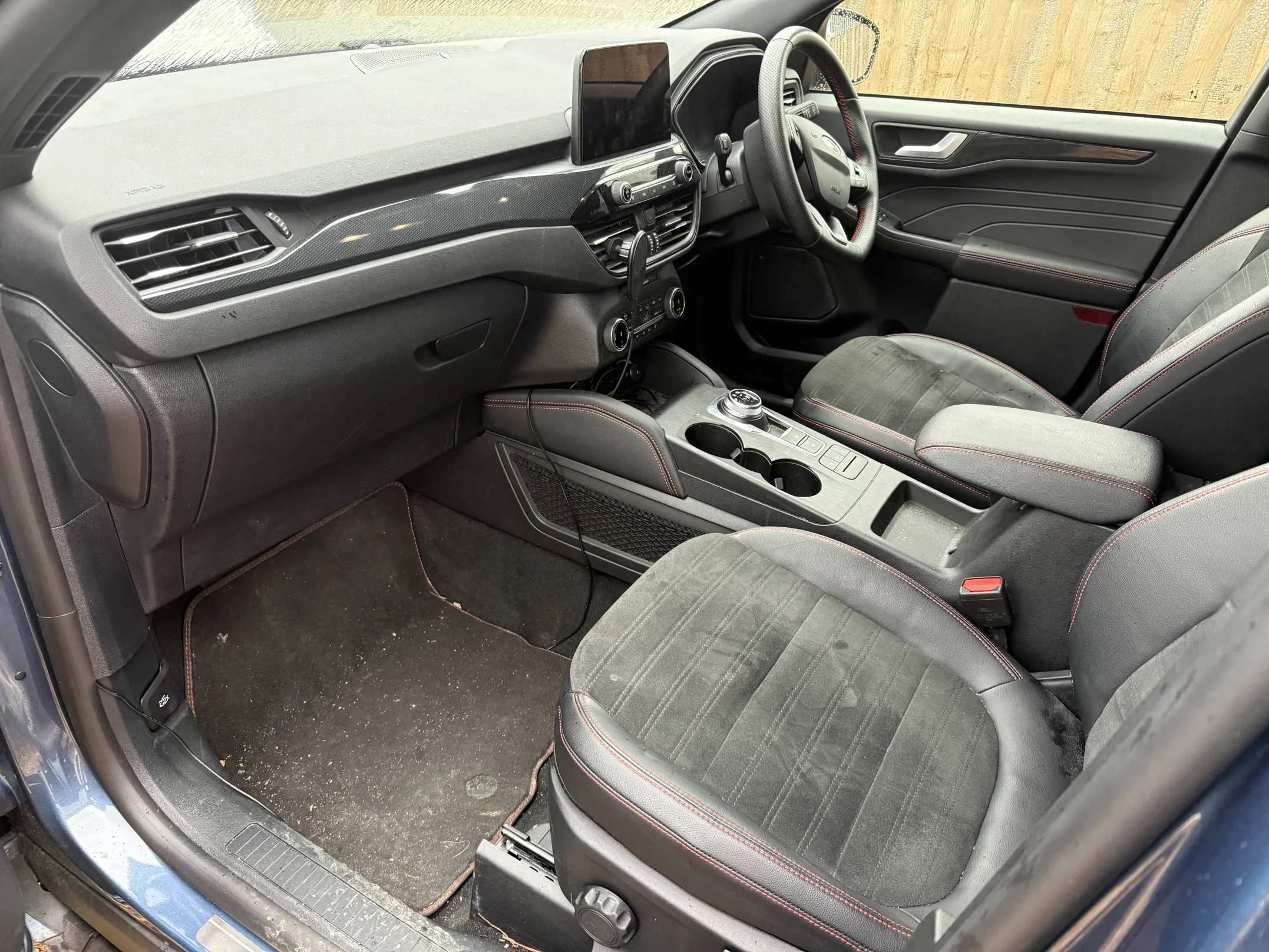 Car BEFORE - Interior Cleaning & Valeting Service