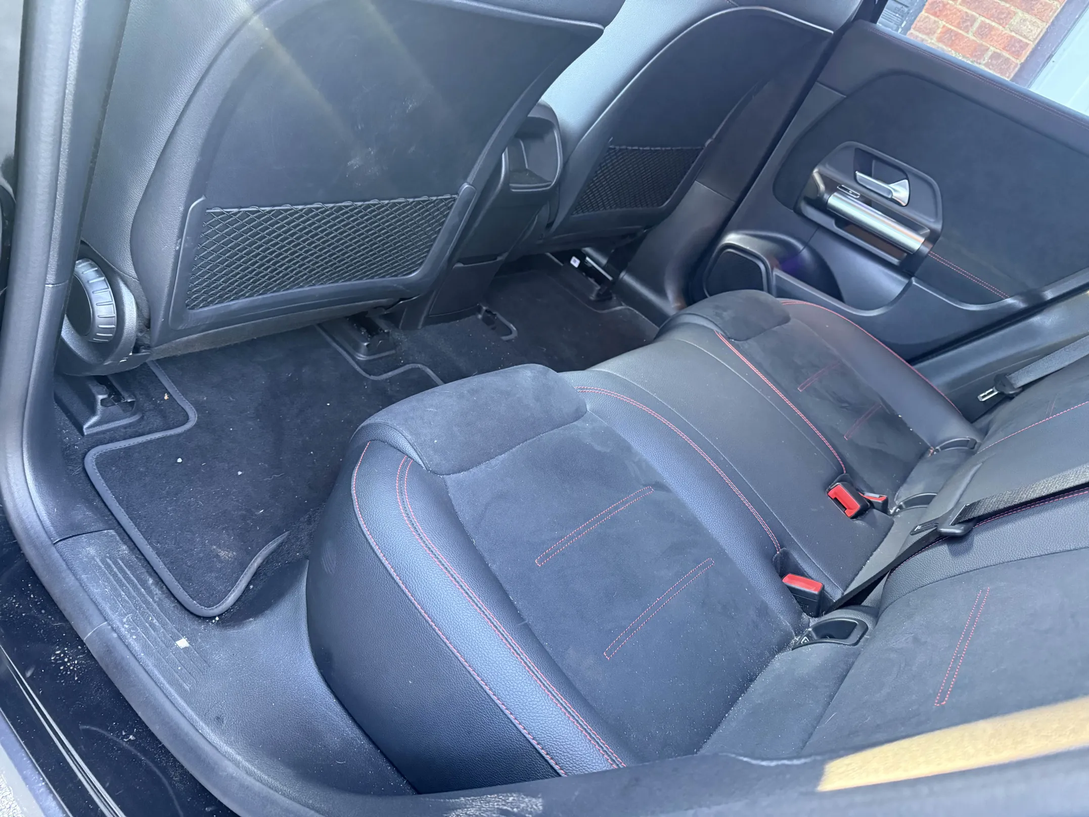 Car BEFORE - Interior Cleaning & Valeting Service